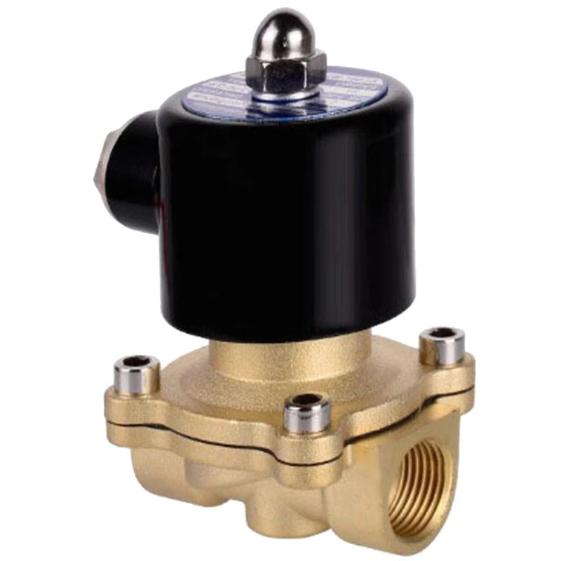 

Electric Solenoid Valve Pneumatic Valve for Water and Oil Air 6 Water Valve 2W-200-20