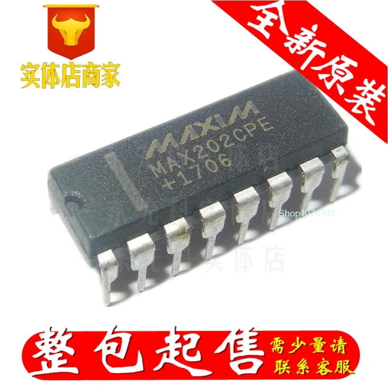 10 шт./лот MAX202CPE/