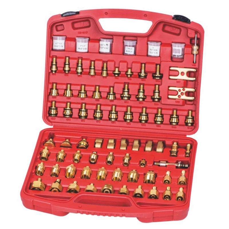 

Big deal Aluminum Automotive Air Conditioning Leak Detection Tool Evaporator Condenser Leak Detection Plug Connector for The Sed