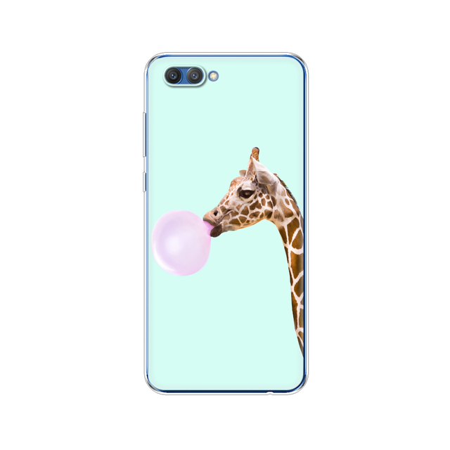 case for huawei honor V10 VIEW 10 soft tpu back phone cover for huawei honor 10 VIEW 10 Etui protective printing coque