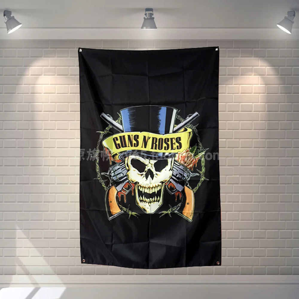 

Hip hop\Jazz\Reggae\Heavy Metal Music Poster Tapestry Hanging Painting Background Decor Cloth Rock Band Posters Banners Flags B5