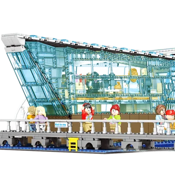 

MOC Creator Expert Singapore Luxury Stores City Street Series Model Building Blocks Toys For Children Fit Sembo Bricks DIY Gifts