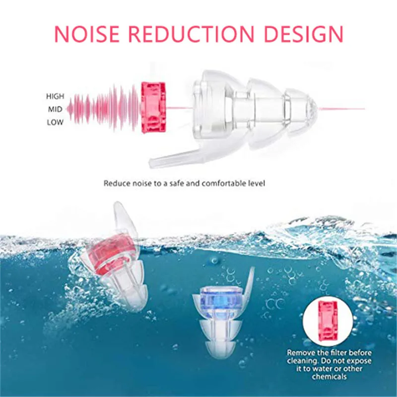 Ear Plugs Sound Insulation Ear Protection Earplugs Anti-noise Sleeping Plugs for Travel Foam Soft Noise Reduction with Box