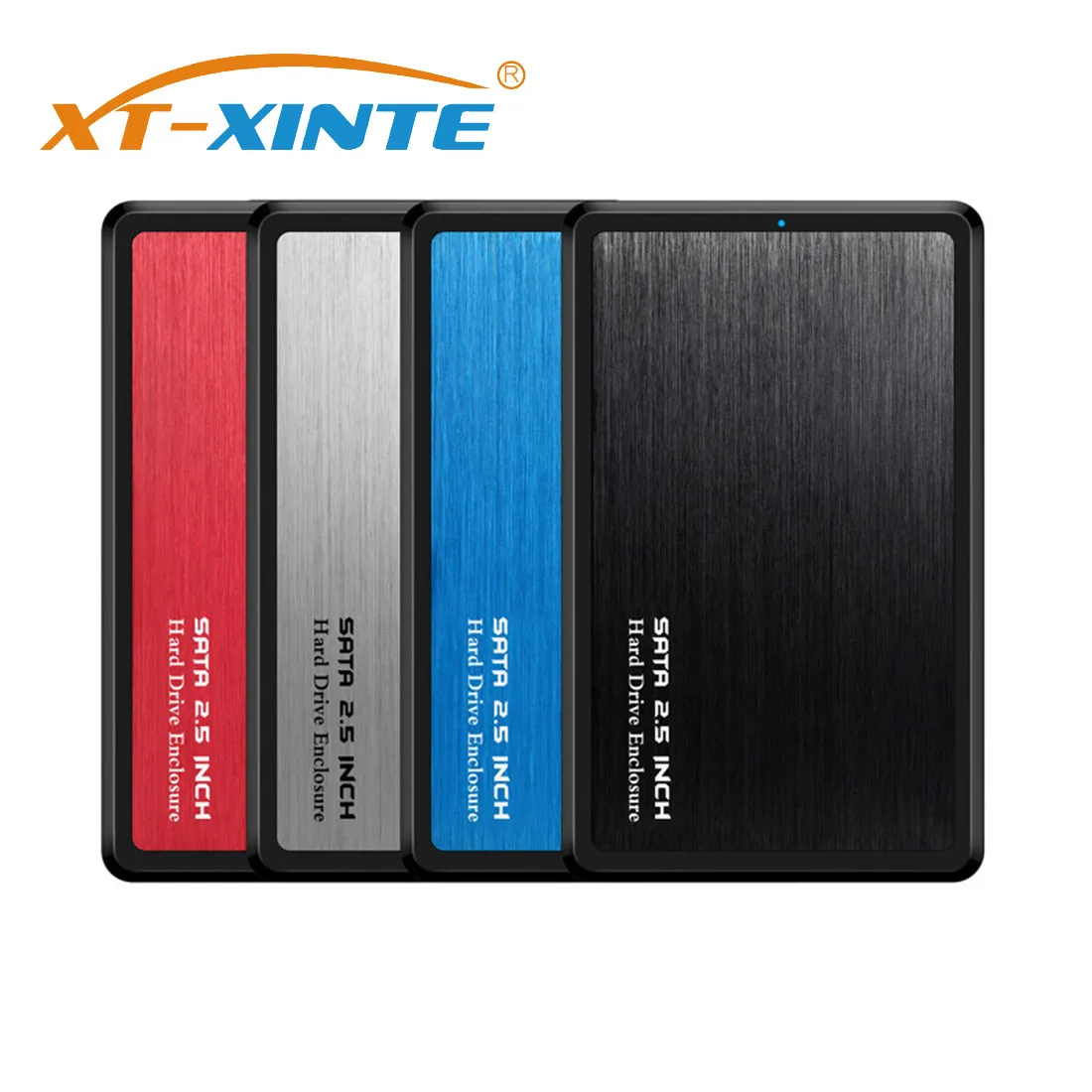 

XT-XINTE USB 3.0 Hard Disk Box 2.5 inch Sata Serial HDD Enclosure Mobile External Case & ABS Tool Free Support 6TB UASP