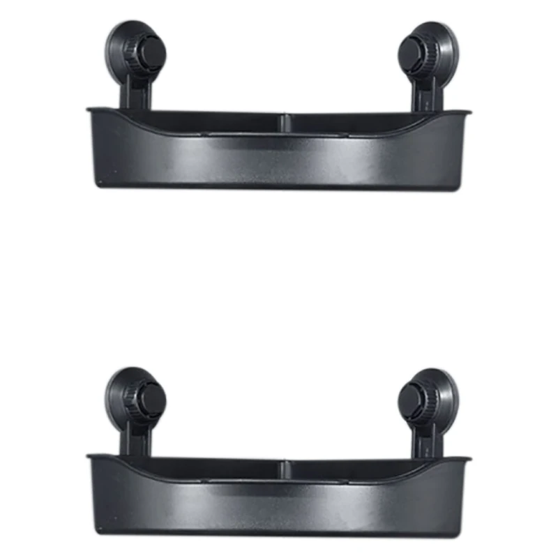 

Corner Storage Shelf Corner Bathroom Storage Rack Suction Cup Soap Bottle Holder Plastic ABS Kitchen Storage Rack