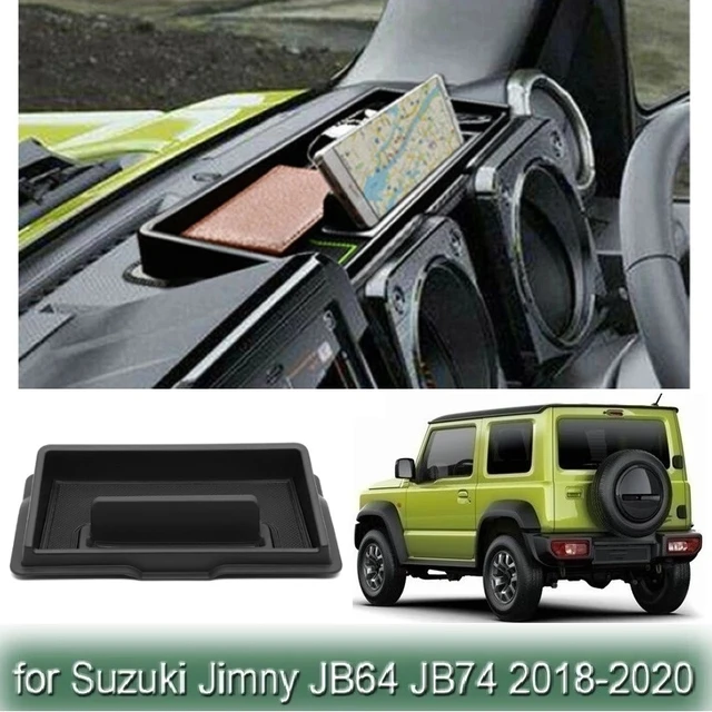 Boîte de rangement pour tableau de bord intérieur de voiture, avec tapis  pour Suzuki Jimny JB64 JB74 2018 – 2020 - AliExpress