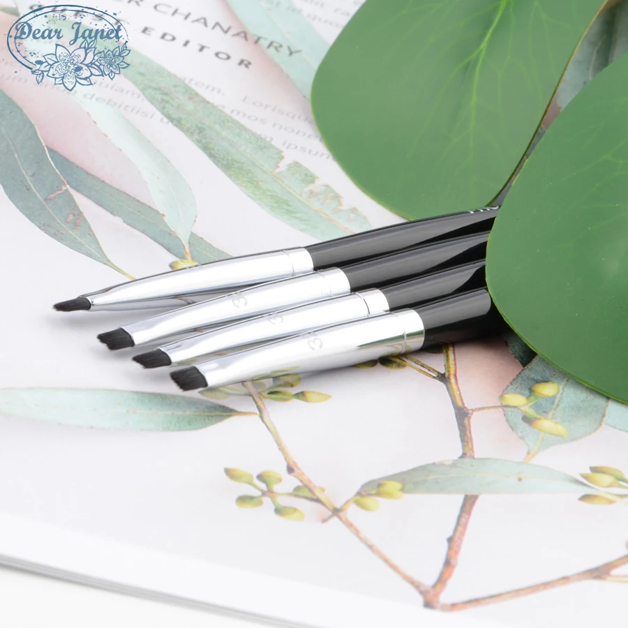 S#32 кисти для макияжа бровей Pro Tightliner liner eye губ Макияж Кисти консилер с синтетическим ворсом Косметическая инструменты Изысканный
