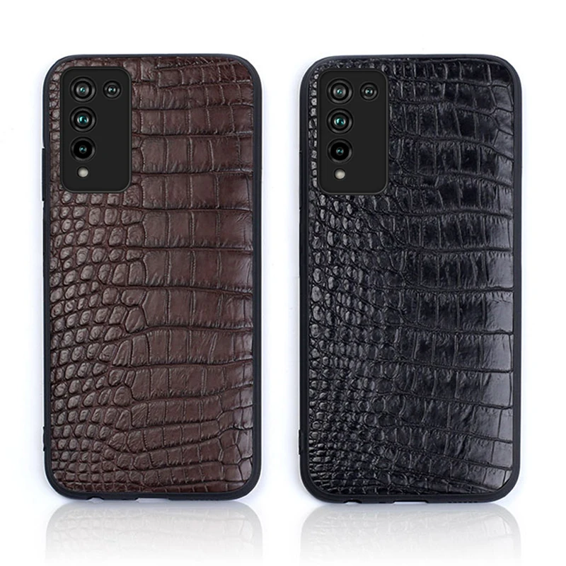 

100% Genuine Crocodile Leather Phone Case For Oneplus 11 9 10 Pro 10T 8T 9R 10R 11R 9RT Ace 2 Nord 7T 8 Pro One Plus Back Cover