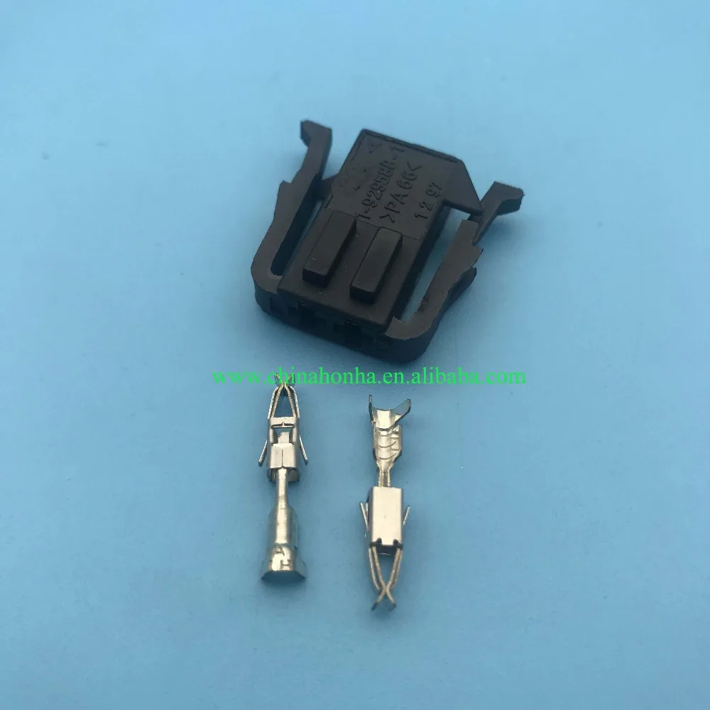 10 шт./лот 2pin способ автомобильный разъем 3,5 мм 191 972 702 1-929588-1