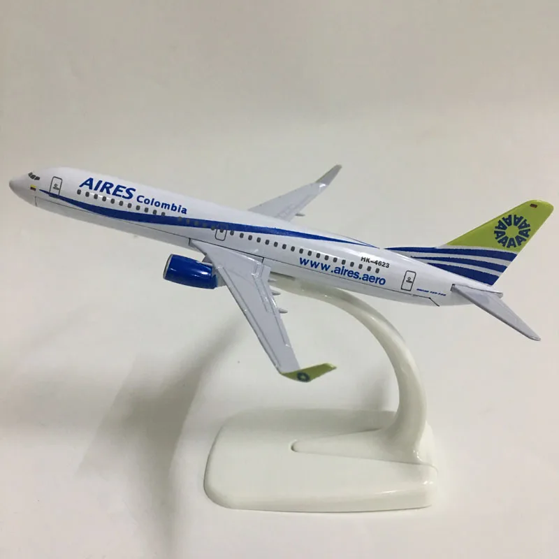 JASON TUTU 16 см Aires Colombia Boeing 737 800 модель самолета Модель aeroexico 1:400 литые под давлением