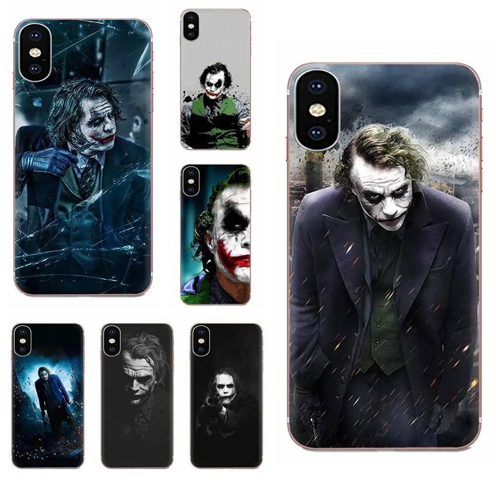 

Heath Ledger Joker Soft Protector Phone Cases For Xiaomi Redmi Mi 4 7A 9T K20 CC9 CC9e Note 7 9 Y3 SE Pro Prime Go Play