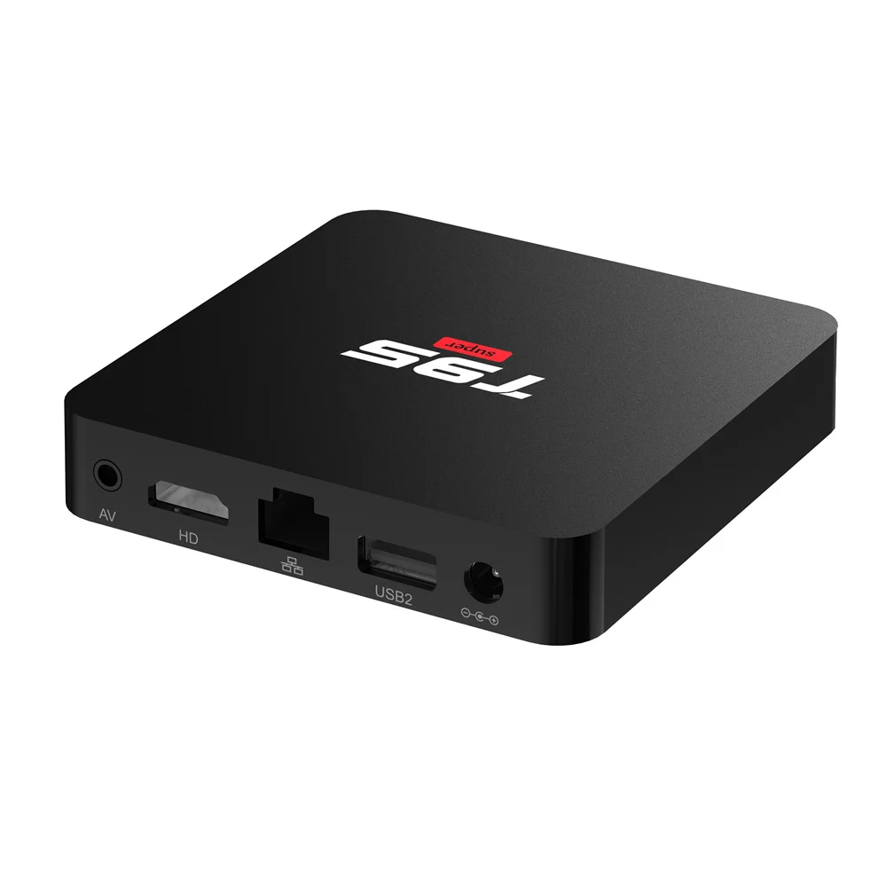 T95 Super 4K Smart tv Box Allwinner H3 2 Гб ОЗУ 16 Гб ПЗУ 2,4G wifi Android 10,0 4K телеприставка 100M LAN 3D moive