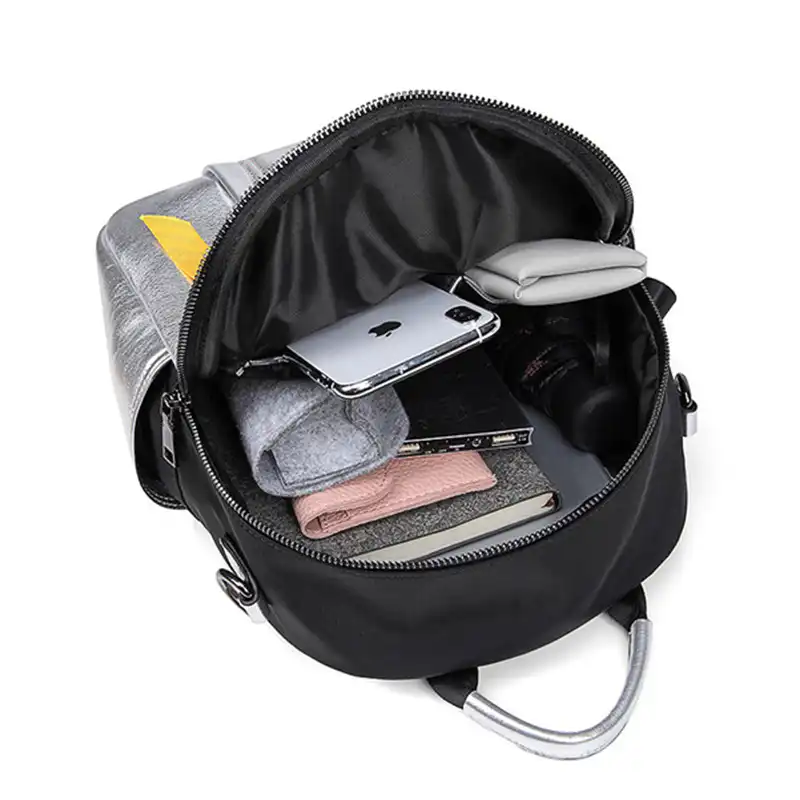 new look leather backpack