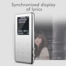 Универсальные наушники+ 8 Гб Bluetooth беспроводной без потерь музыкальный mp3-плеер fm-радио 1,8 дюймов цветной TFT экран hi-fi звук