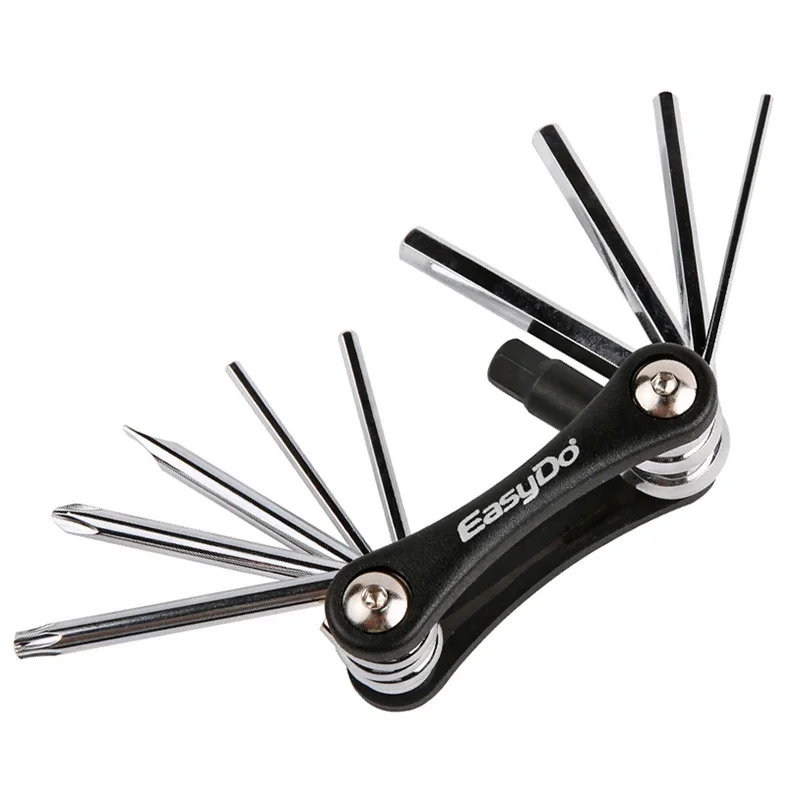 Hotsale 10 In 1 Multifunction Tools Bicycle Bike Kit With Chain Breaker