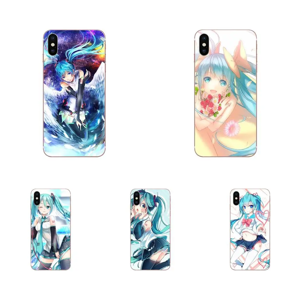 

For Xiaomi Redmi Note 2 3 3S 4 4A 4X 5 5A 6 6A Pro Plus Soft Cell Phone Cover Case Pretty Hatsune Miku