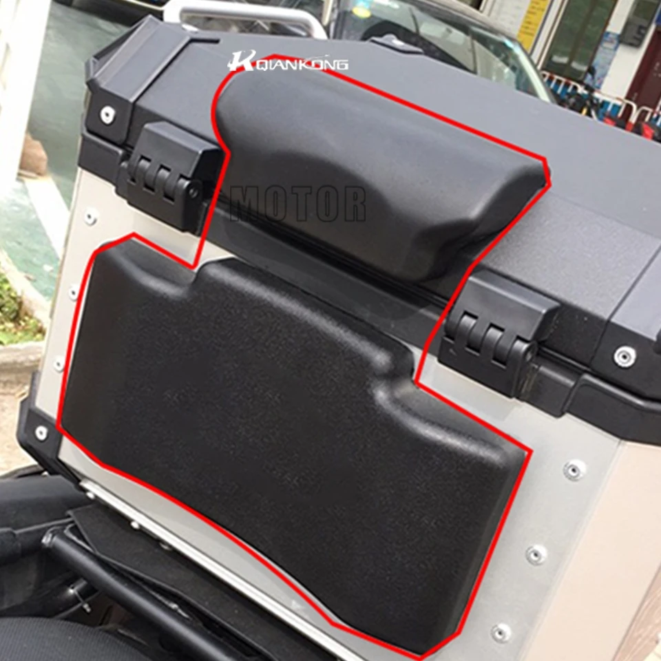 Motorcycle F 800 GS 1200 Rear Case Cushion Passenger Backrest Lazy Back Pad set For BMW F 800GS ADV R 1200 GS GS1200 Adventure