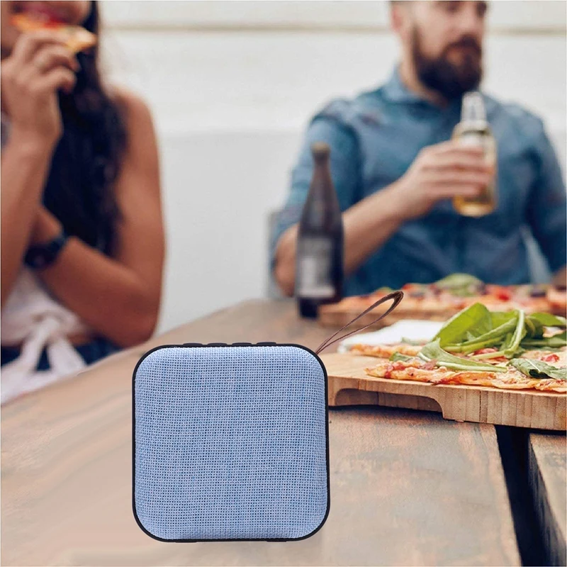 Abkt-беспроводной Bluetooth динамик карты сабвуфер открытый портативный мини-динамик ткань