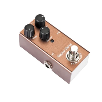 

Digital Delay Guitar Effects Pedal Gain/Level/Tone Knob High Low Frequency Effect Pedals with True Bypass Switch