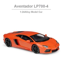 

1:24 Lamborghini Aventador LP700-4 Alloy Sports Car Model Die-casts Metal Model Car Toy Simulation Model Car Kids Toy Car Gift