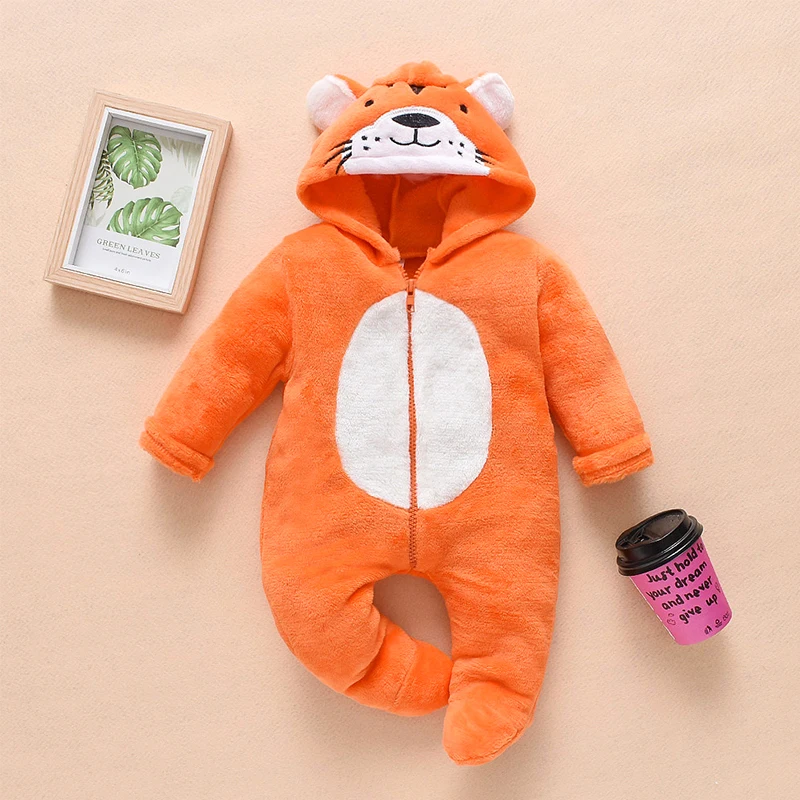 

CYSINCOS Newborn Boys 2019 autumn Baby Girls Romper Infant Fleece Jumpsuit For Kids New Born Baby Clothes Baby Products Newborn