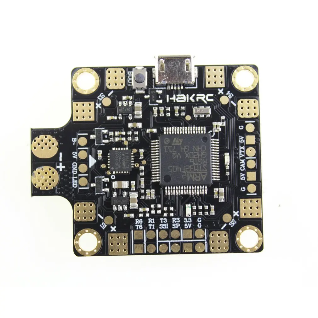 HAKRC PDB F4 Контроллер полета 2-4S интегрированный Betaflight OSD для радиоуправляемого дрона FPV гоночные запчасти аксессуар