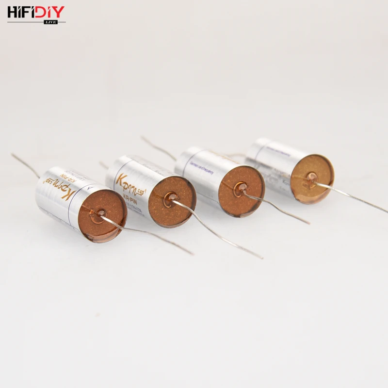 HIFIDIY LIVE Silver MKP capacitor non-polar frequency divider capacitor AUDIO nourishments 8.2uf 10uf 12uf 15uf 18uf22uf33uf47uf