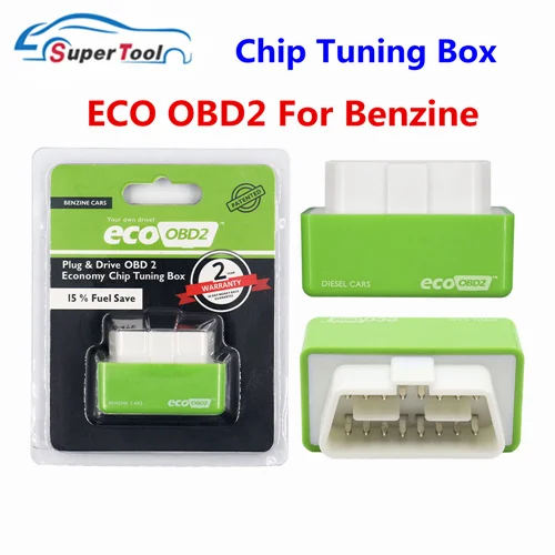 Power Prog Nitro ECO OBD2 дизель NitroOBD2 чип тюнинговая коробка ECU OBD программист с переключателем сброса для бензинового дизельного автомобиля - Цвет: Green for Benzine