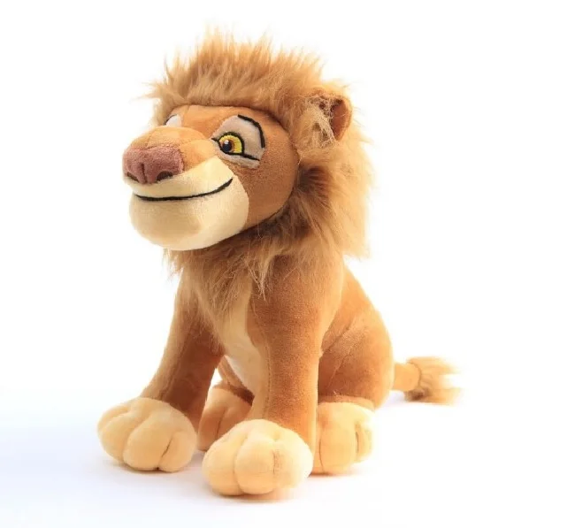 Игрушка на день рождения, Рождество, 26-28 см, Король Лев, Simba Nana, плюшевые куклы, игрушки из фильма, Simba, мягкие плюшевые животные, игрушки, детские подарки