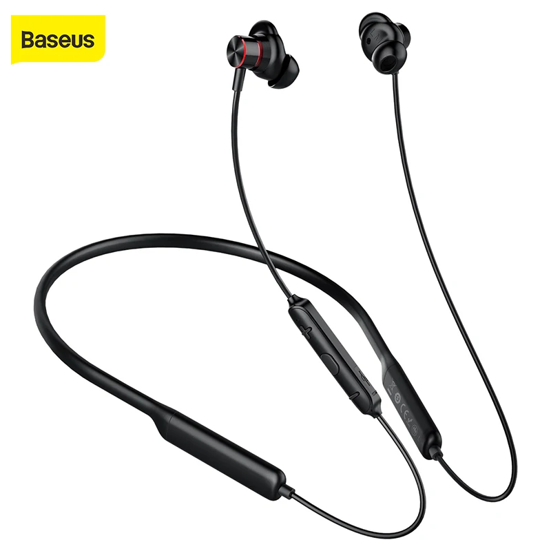 Беспроводные Bluetooth наушники Baseus S12 для телефона iPhone Xiaomi беспроводная гарнитура 5 0