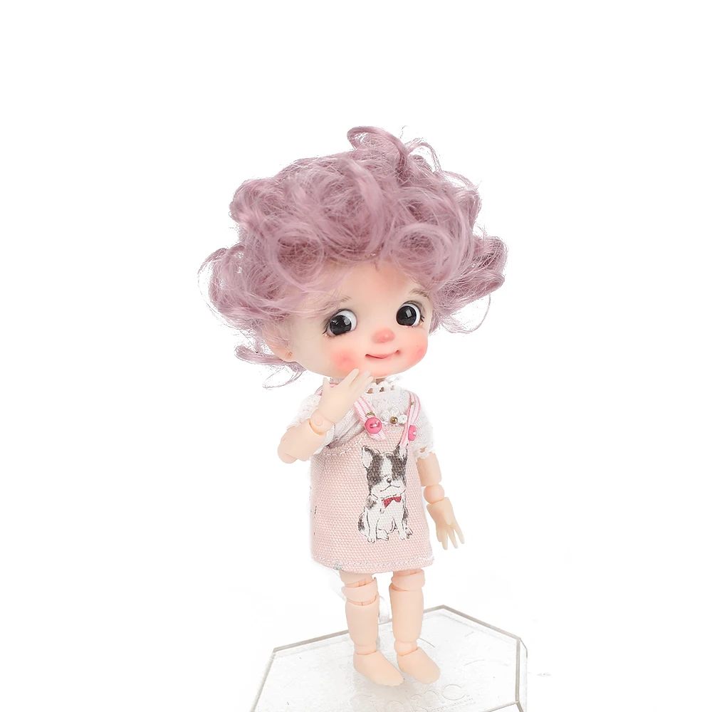 Высокое качество Muziwig 1/8 BJD& Kurhn кукла парик из мягкого волокна для милой куклы - Цвет: L.SGZ-1223-8