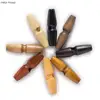 10pcs Imitation Tooth Wood Toggle Olive Buttons Sewing Craft DIY Accessory Bag Compatible with Clothing Coat Jacket Overcoat 1