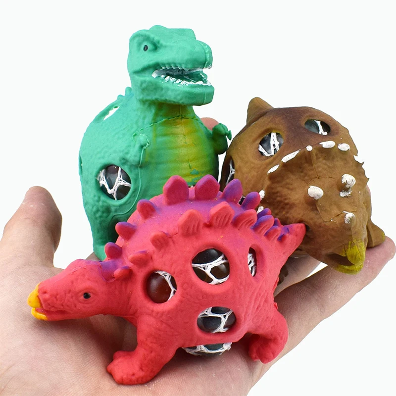 1pc creative dinosaur squeeze vent dinosaur grape ball pinch music decompression ball toy 1 1pc creative dinosaur squeeze vent dinosaur grape ball pinch music decompression ball toy 5