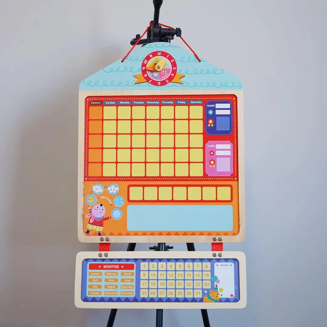 

Children Growth Self-Discipline Table Baby Behavior Plan Record Form Good Habits Small Red Flowers Reward Adhesive Paper Wall