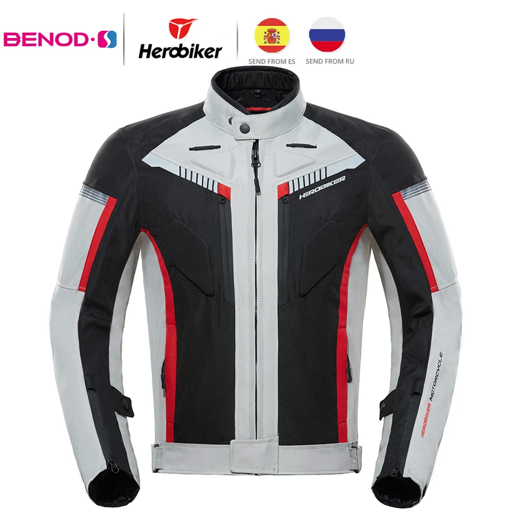 Зимняя мотоциклетная куртка HEROBIKER Непромокаемая Куртка для мотокросса