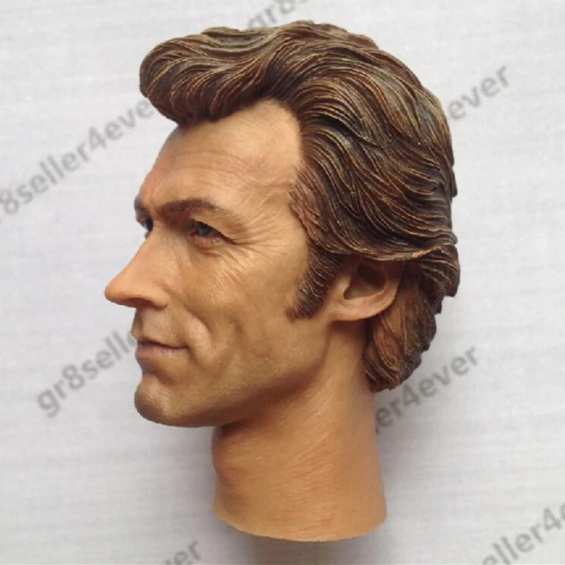 Масштаб 1/6 ковбойская Лепка головы Eastwood Грязного Гарри для 12 дюймовых экшн