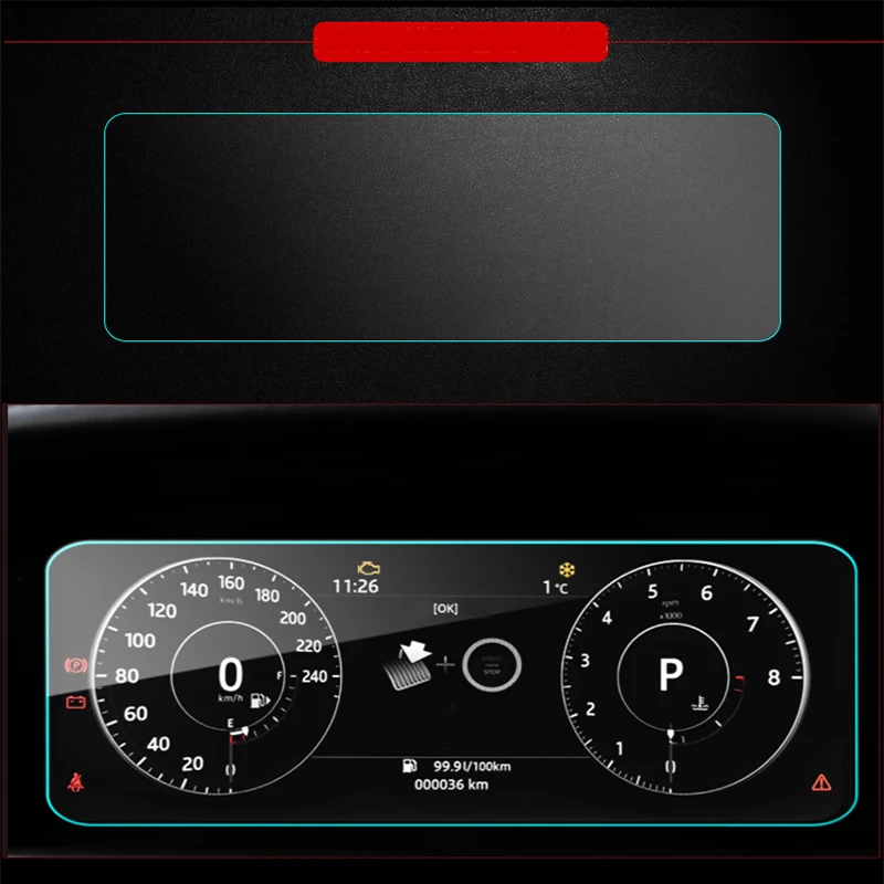 Lsrtw2017 Защитная пленка для экрана приборной панели автомобиля из ТПУ для land rover discovery sport range rover evoque velar - Название цвета: range rover sport 1