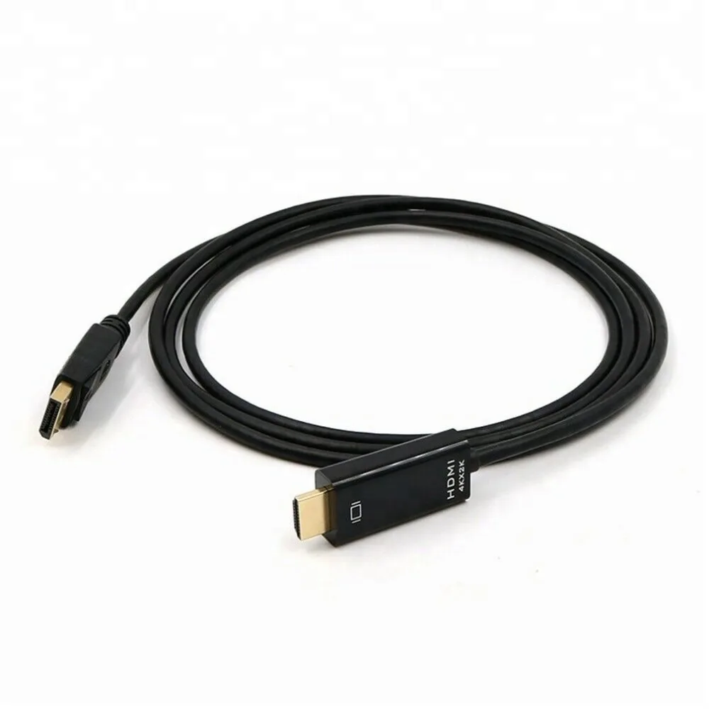 DisplayPort-HDMI кабель 1080P DP-HDMI 4K 60Hz конвертер DisplayPort 1,2 для HDTV проектора ноутбука ПК