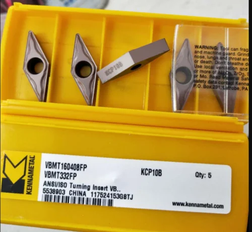 10 шт. KENNAMETAL VBMT 160408FP KCP10B