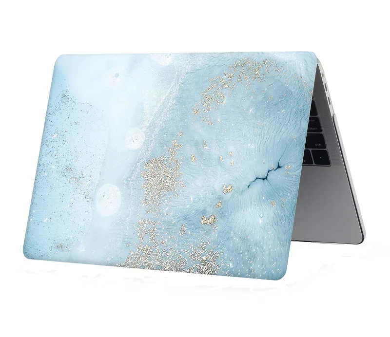 Чехол для ноутбука с мраморным принтом для Macbook Air retina Pro 11 12 13 15 для Mac Book New Pro 13 15 New Air 13,3+ с сенсорной панелью