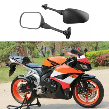 

Hot Sale 1Pair Motorcycle Rear View Mirror For Honda VFR800 2002-2008 VFR 800 VFR800Fi FO Rear View Mirror