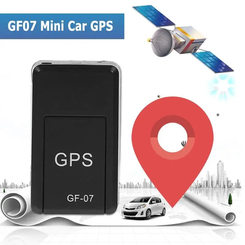 Мини-Автомобильный gps-трекер, gps-локатор, голосовое управление, устройство слежения, включение акустического тока 30 мА, позиционирование 25S GF07
