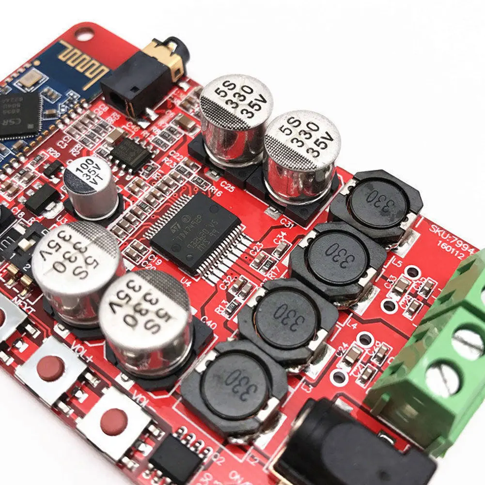 TDA7492P цифровой беспроводной аудио приемник усилитель плата замена AUX интерфейс модуль прочный стабильный переключатель Bluetooth