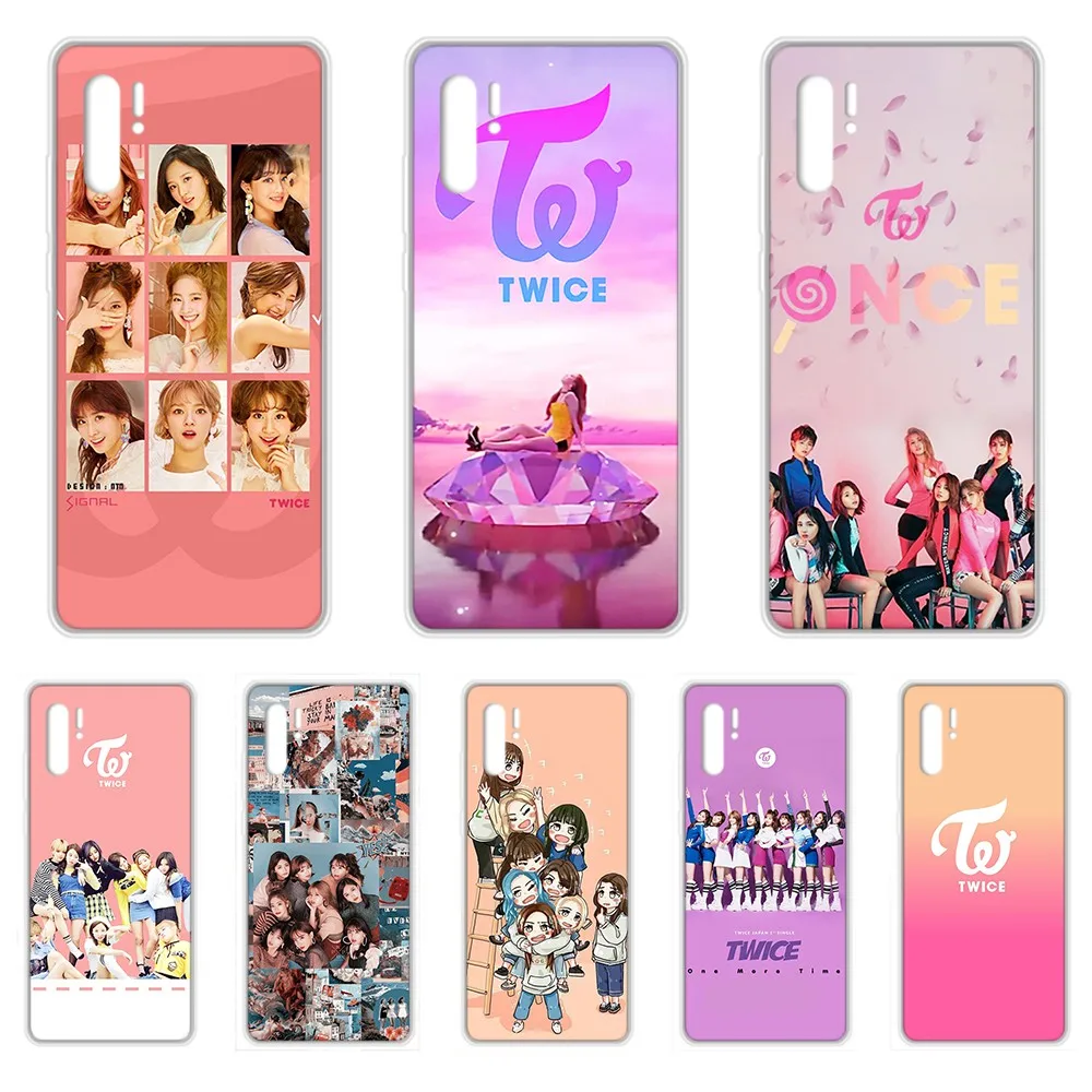 Двойной k pop Korea Girl group Прозрачный чехол для телефона HUAWEI 5t p 8 9 10 20 30 40 P pro Smart 2017 2019 Z