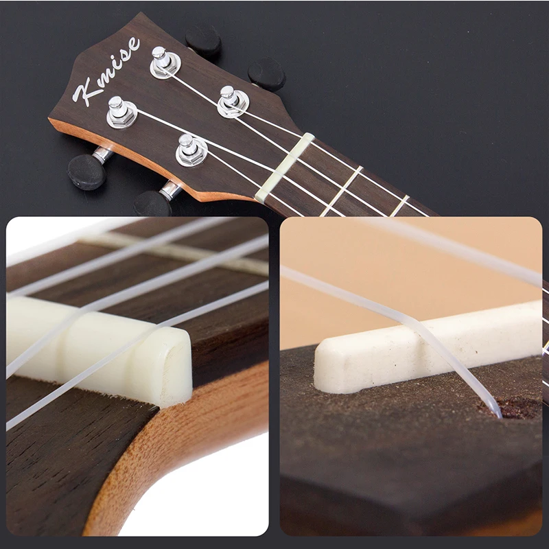 Kmise Solid Spruce концертный набор укулеле Uke Гавайская гитара 23 дюйма 18 лада|fret|fret guitar |