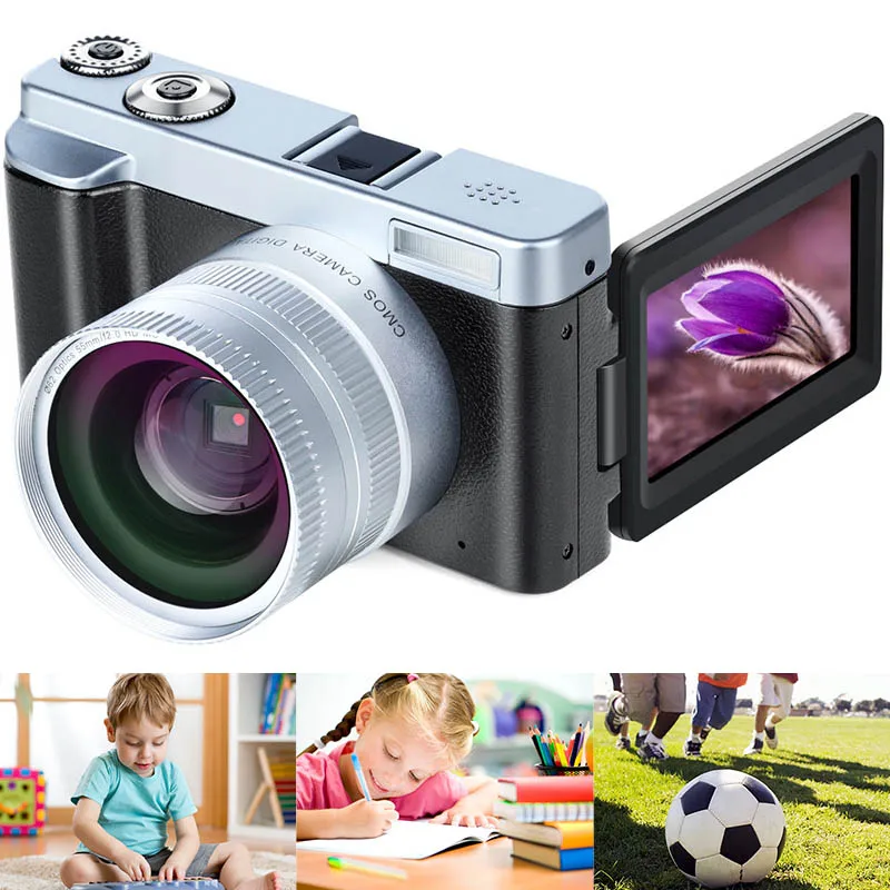 Цифровой Камера видео Камера Регистраторы HD 1080P WI-FI 3 дюймов Экран Широкий формат объектив PUO88