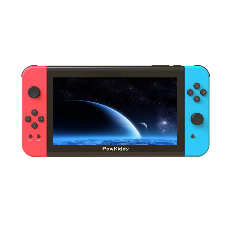 Powkiddy X2 7 дюймов Ретро портативная игровая консоль Встроенный 2500 игровой двойной