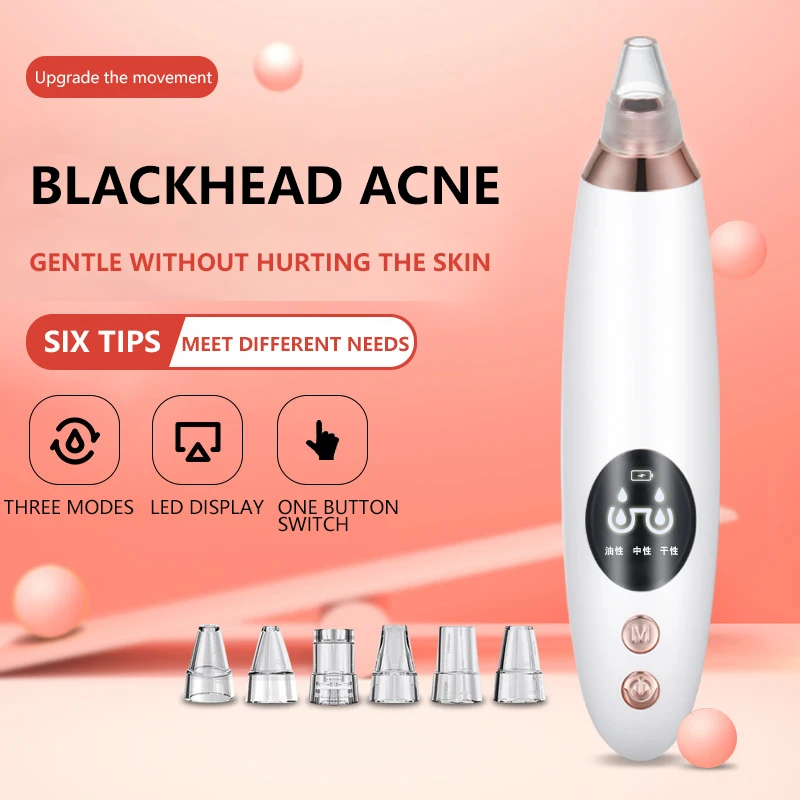 Для прыщейудаление черных точек акне прыщи для лица Blackhead Электрический поры Вакуумный Очиститель черных точек полоски для удаления угрей вакуум уход за кожей лица акне пор чистка лица инструмент для ухода за кожей