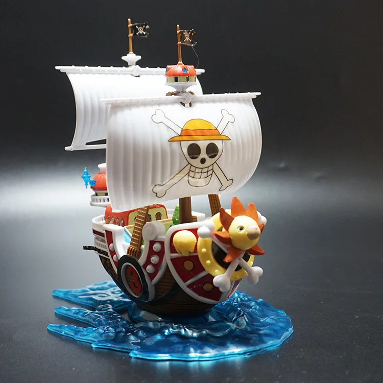 

One Piece Thousand Sunny & Going Merry Boat PVC Action Figure Anime Figures Assembled Model Collection Toys Christmas Gift