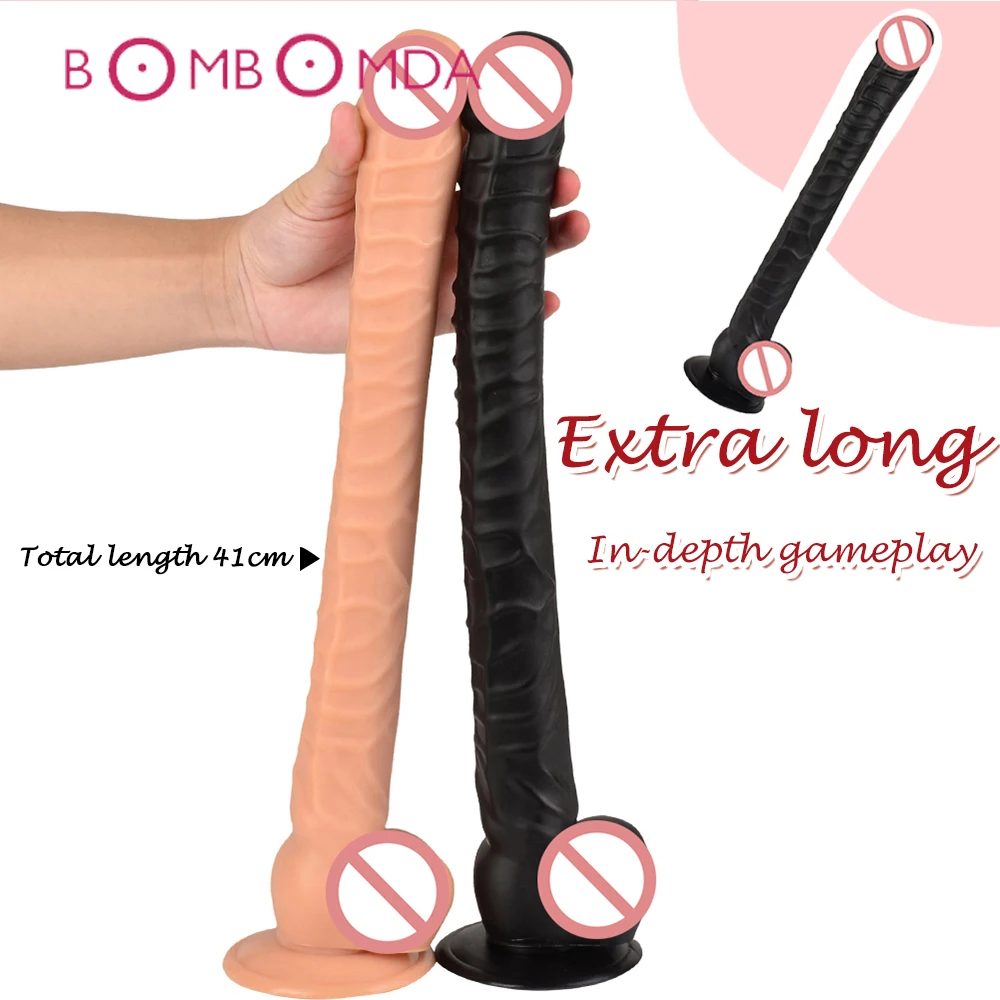 Супер длинный фаллоимитатор с фалоимитатор на присоске реалистичный огромный
